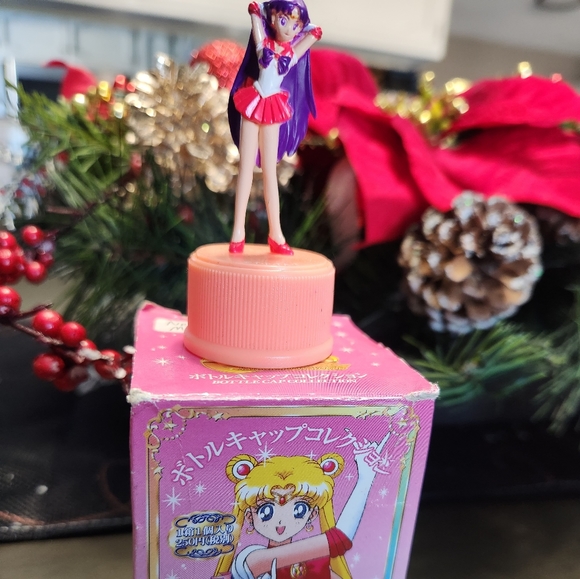 Vintage 5pk individual boxes Sailormoon Bottle Cap Figurines - Picture 4 of 6
